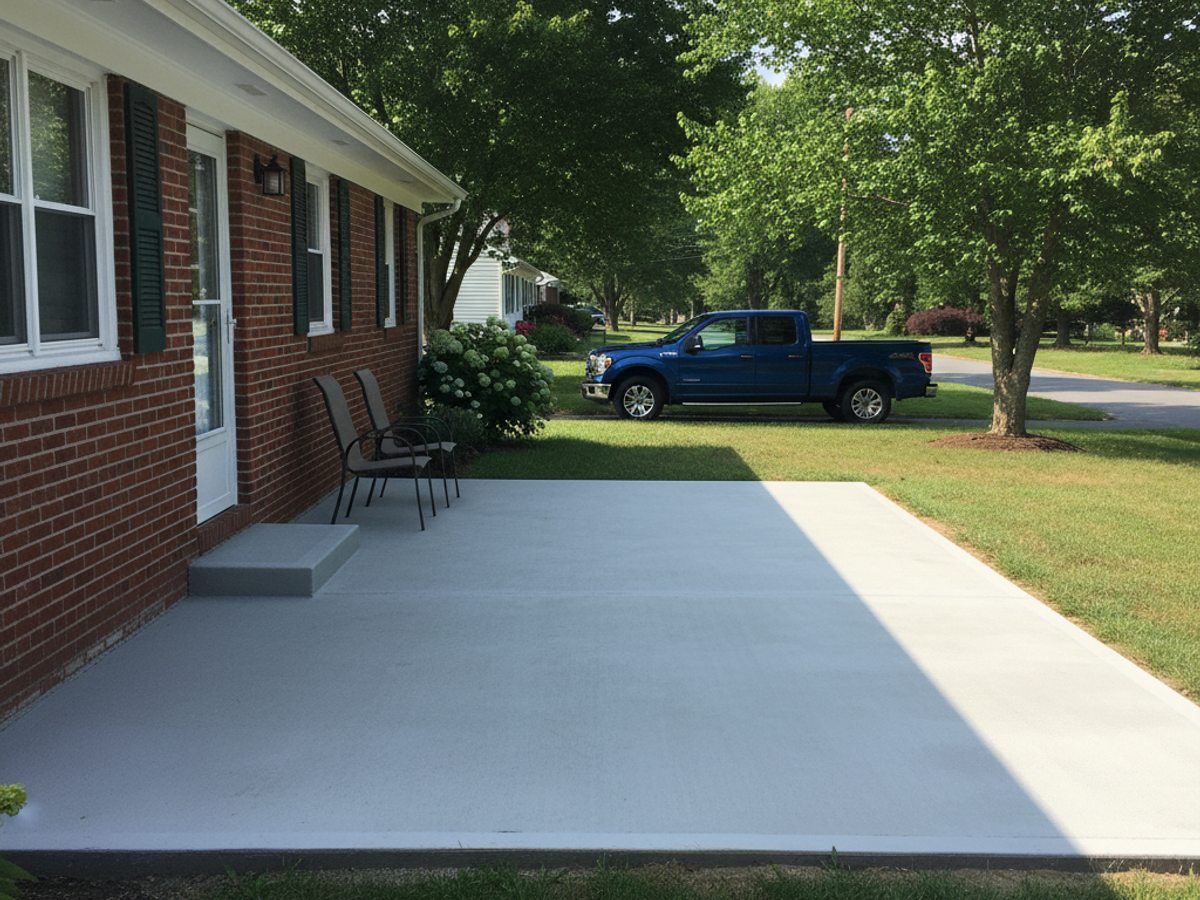 Stamped Concrete completed by Heritage Concrete Solutions in Cambridge, MA